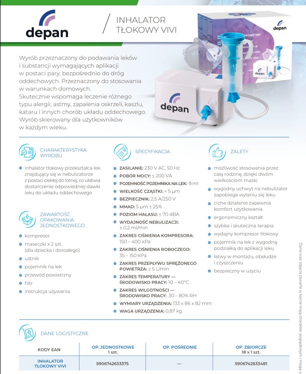 Vivi Kolbeninhalator für Erwachsene – Bild 4